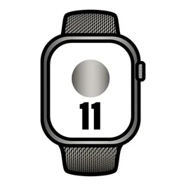 Apple Watch Series 11 GPS + Cellular 46mm Titanio Natural - Correa Milanese Natural S/M - MFCY4QL/A